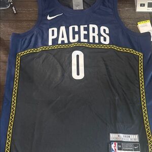 Indiana Pacers #0 Tyrese Haliburton NBA basketball Jersey